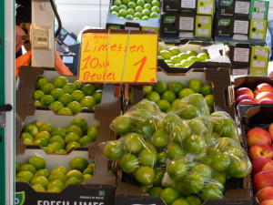 Limetten Obst Fischmarkt